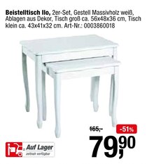 Beistelltisch Ilo Angebot in Scheßlitz im aktuellen Prospekt bei Opti-Wohnwelt in Scheßlitz
