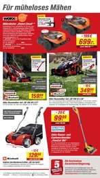 Rasenmäher Angebot im aktuellen toom Baumarkt Prospekt auf Seite 16