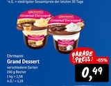 Konsum - Grand Dessert Angebot im Prospekt Grand Dessert bei Konsum im Prospekt "" für 0,49 €