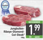 Aktuelles Jungbullen-Ribeye-Diamond-Cut-Steak Angebot bei E center in Regensburg ab 1,99 €