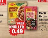 Fix im V-Markt Prospekt Fix von MAGGI im aktuellen V-Markt Prospekt für 0,49 €