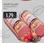 EDEKA - SPORTSALAMI Angebot im Prospekt SPORTSALAMI bei EDEKA im Prospekt "" für 1,79 €