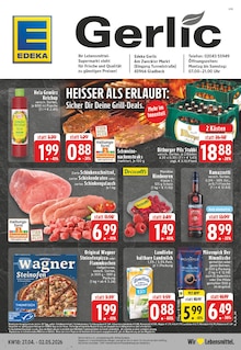 Bier im EDEKA Prospekt "Aktuelle Angebote" mit 24 Seiten (Gladbeck)