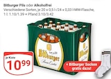Aktuelles Bitburger Pils Angebot bei GLOBUS in Castrop-Rauxel ab 10,99 €