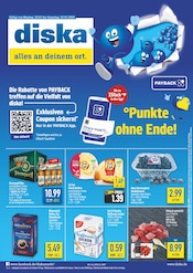 Aktueller diska Discounter Prospekt in Trebsen und Umgebung, "Alles günstig. Alles da. Alles an Deinem Ort." mit 12 Seiten, 20.01.2025 - 25.01.2025