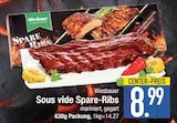 Sous vide Spare-Ribs im EDEKA Prospekt Sous vide Spare-Ribs von Wiesbauer im aktuellen EDEKA Prospekt für 8,99 €