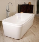 Promo Baignoire îlot Batz - 170x80cm à 499,00 € dans le catalogue Brico Cash à Ambérieu-en-Bugey