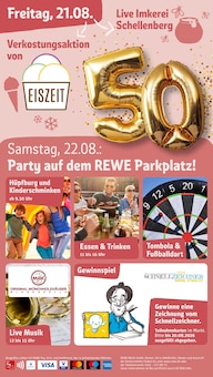 Aktueller REWE Prospekt "Dein Markt" für Biebertal Aktueller REWE Prospekt für Biebertal mit Seiten