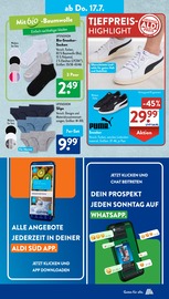 Sneaker im ALDI SÜD Prospekt in Erftstadt Aktueller ALDI SÜD Prospekt mit Sneaker, "Gutes für Alle.", Seite 22