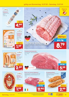 Braten im aktuellen Netto Marken-Discount Prospekt (Münster) Braten im Netto Marken-Discount Prospekt "Aktuelle Angebote" mit 59 Seiten (Münster)