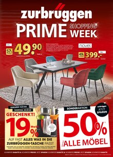 Zurbrüggen Prospekt "PRIME SHOPPING WEEK" mit  Seiten (Unna)