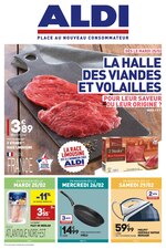 Catalogue Aldi "La Halle des viandes et volailles", 28 pages, à Quincy-sous-Sénart, 25/02/2020 - 02/03/2020 Prospectus Aldi "La Halle des viandes et volailles", 28 pages, à Quincy-sous-Sénart, 25/02/2020 - 02/03/2020