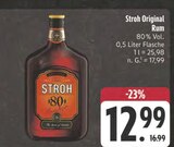 Original Rum Angebote von Stroh bei E center Chemnitz für 12,99 €