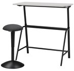 Tisch und Sitz-/Stehstütze anthrazit/grau im Angebot bei IKEA in Bamberg Tisch und Sitz-/Stehstütze anthrazit/grau Angebote von GLADHÖJDEN / NILSERIK bei IKEA Bamberg für 218,99 €