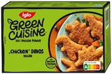 Green Cuisine Vegane Chicken Dinos oder Green Cuisine 15 Gemüsestäbchen von Iglo im aktuellen REWE Prospekt für 2,79 €