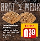 Chia-Weltmeister-Brötchen Angebote von BROT & MEHR bei REWE Brühl für 0,39 €