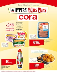 Catalogue Supermarchés Cora en cours à Tavaux et alentours, Les HYPERS Bons Plans, 30 pages, 05/11/2024 - 11/11/2024