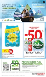 Promos Eau Minérale dans le catalogue "Intermarché" de Intermarché Express à la page 11