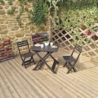 Set balcon Sydney - Carrefour à Béziers Set balcon Sydney en promo chez Carrefour Béziers à 49,99 €