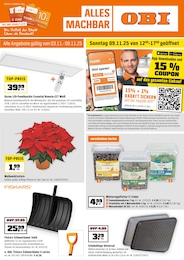 OBI Prospekt für Bad Kötzting mit 6 Seiten OBI Prospekt für Bad Kötzting: "ALLES MACHBAR MIT OBI!", 6 Seiten, 03.11.2025 - 09.11.2025