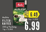 Aktuelle Melitta Angebote bei EDEKA in Bochum Aktuelles Filter-Kaffee Angebot bei EDEKA in Bochum ab 6,49 €