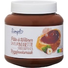 Pâte à tartiner - SIMPL - Carrefour Pâte à tartiner - SIMPL à 2,99 € dans le catalogue Carrefour