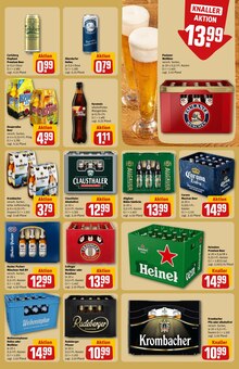 Krombacher im REWE Prospekt "Dein Markt" mit 34 Seiten (Germering)
