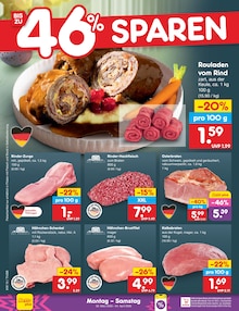 Braten im Netto Marken-Discount Prospekt "Aktuelle Angebote" mit 65 Seiten (Cottbus)
