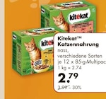 Katzennahrung im V-Markt Prospekt Katzennahrung von Kitekat im aktuellen V-Markt Prospekt für 2,79 €