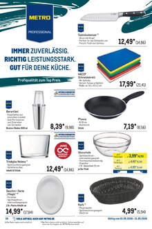 Pfanne im METRO Prospekt "Monatsmix Mai" mit 29 Seiten (Aachen)