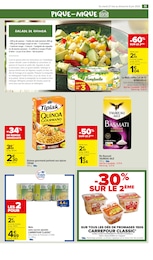 Prix et réduction Riz Basmati dans le prospectus Carrefour Market en cours Offre Riz Basmati dans le catalogue Carrefour Market du moment à la page 13