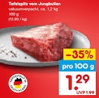 Aktuelle Rindfleisch Angebote bei Netto Marken-Discount in Erlangen Aktuelles Tafelspitz vom Jungbullen Angebot bei Netto Marken-Discount in Erlangen ab 1,29 €