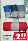 Fleecedecke für 2,99 € bei Mäc-Geiz im Angebot Fleecedecke im aktuellen Mäc-Geiz Prospekt