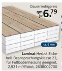 Laminat im ROLLER Prospekt Laminat von im aktuellen ROLLER Prospekt für 6,79 €