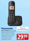 DECT-Telefon KX-TGC 420 GB Angebote von Panasonic bei famila Nordost Neustadt für 29,99 €