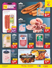 Fleisch im Netto Marken-Discount Prospekt "Aktuelle Angebote" mit 59 Seiten (Heilbronn)