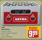 Astra oder Holsten im aktuellen REWE Prospekt