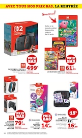 Nintendo Switch Angebote im Prospekt "LES PRIX BAS Spécial rentrée" von Hyper U auf Seite 90