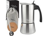 6598 6 Tassen Espressokocher Silber von MILU im aktuellen MediaMarkt Saturn Prospekt für 29,99 €
