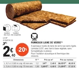 E.Leclerc Romorantin-Lanthenay - Promo Panneaux laine de verre Promo Panneaux laine de verre à 2,40 € dans le catalogue E.Leclerc à Romorantin-Lanthenay