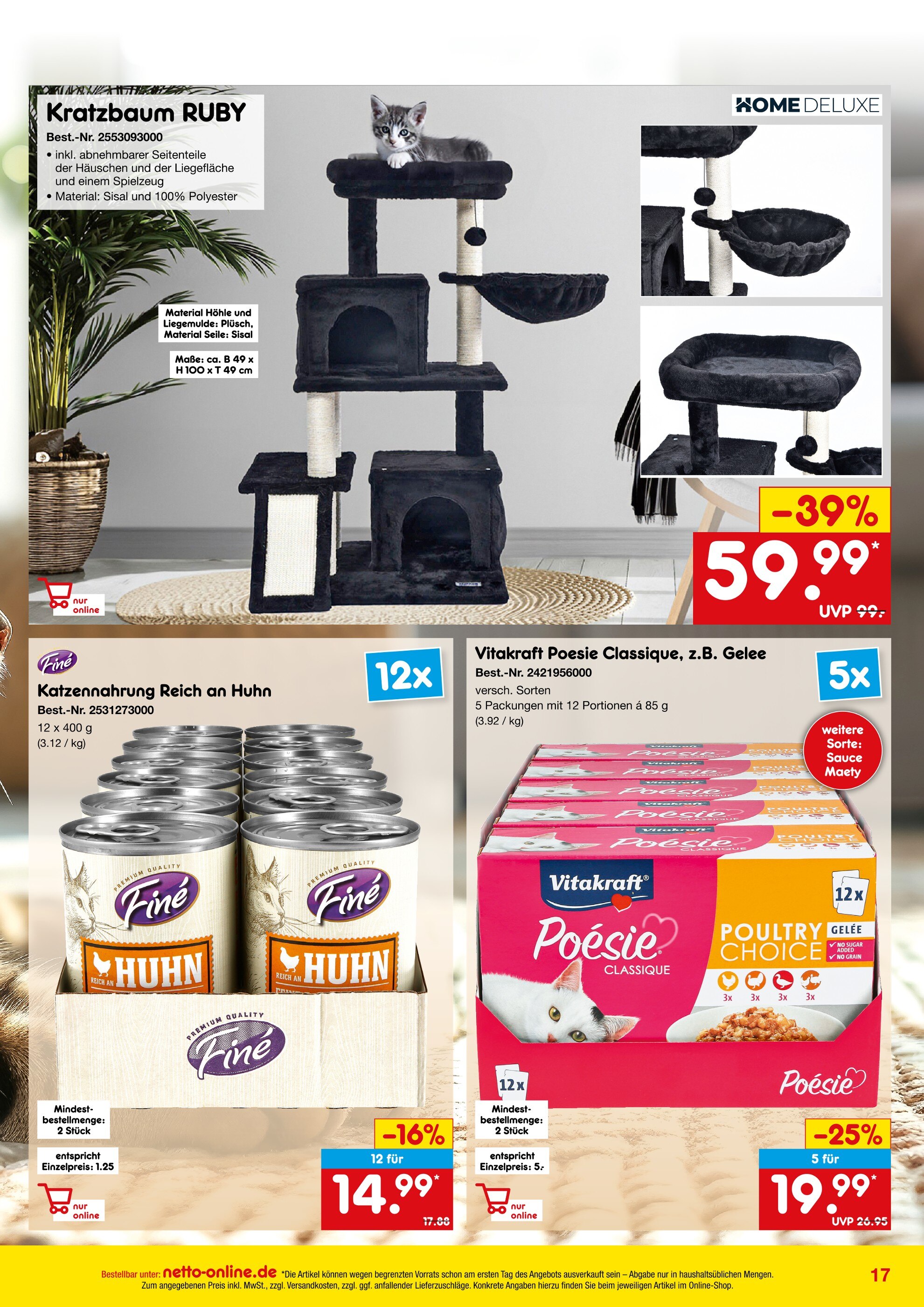 TEDi Katzenkratzbaum Angebot  Finde den Preis im aktuellen Prospekt