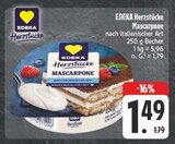 Mascarpone im E center Prospekt Mascarpone von EDEKA Herzstücke im aktuellen E center Prospekt für 1,49 €