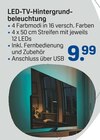 LED-TV-Hintergrundbeleuchtung für 9,99 € bei Rossmann im Angebot LED-TV-Hintergrundbeleuchtung im aktuellen Rossmann Prospekt