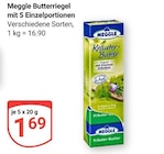 Butterriegel Angebote von Meggle bei GLOBUS Bad Kreuznach für 1,69 €