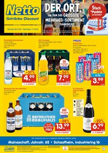 Netto Marken-Discount Prospekt DER ORT, AN DEM DU IMMER AUSGEZEICHNETE PREISE FINDEST. mit  Seiten in Schaafheim und Umgebung