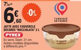 Jatte avec couvercle décorée "nocciolata" 2 l - PYREX dans le catalogue E.Leclerc