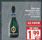 Sekt von Fürst von Metternich im aktuellen EDEKA Prospekt
