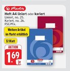 Heft A4 liniert im Angebot bei E center in Wiesbaden Heft A4 liniert Angebote von Herlitz bei E center Wiesbaden für 1,69 €