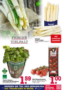 Spargel im aktuellen E center Prospekt (Mannheim) Spargel im E center Prospekt "Aktuelle Angebote" mit 50 Seiten (Mannheim)