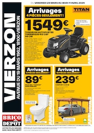 Catalogue Brico Dépôt "VIERZON" à Vierzon et alentours, 4 pages, 29/03/2024 - 11/04/2024